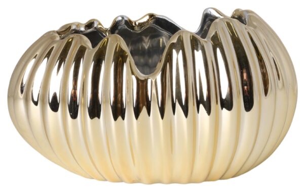 Skorupka ceramiczna 14cm ZŁOTA
