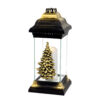 Znicz bożonarodzeniowy w formie kapliczki lampionu z motywem choinki LS2 CH